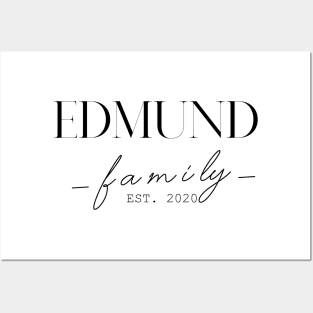 Edmund Family EST. 2020, Surname, Edmund Posters and Art